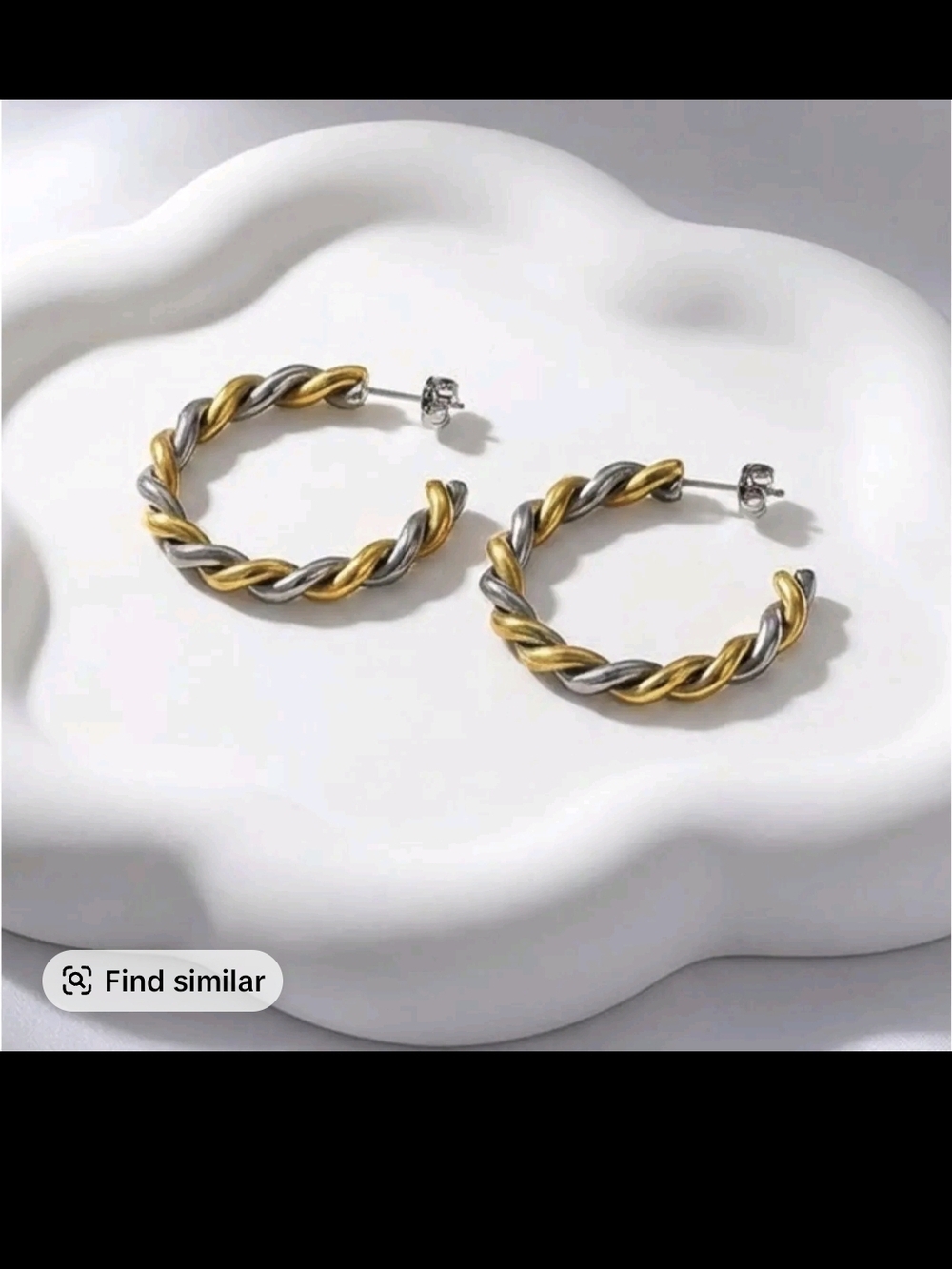 Akalia Brand Paloma Waterproof Earrings With Keychain Charm